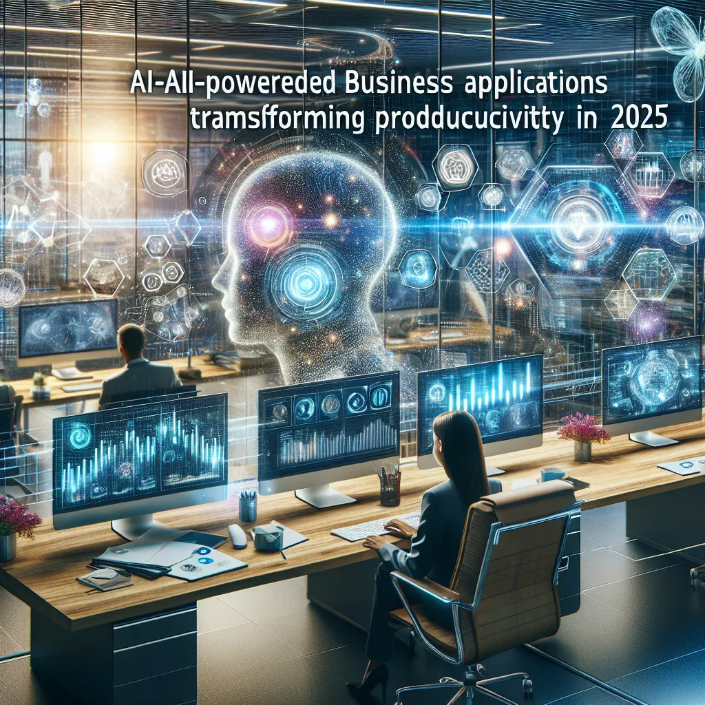 AI-Powered Business Applications Transforming Productivity in 2025
